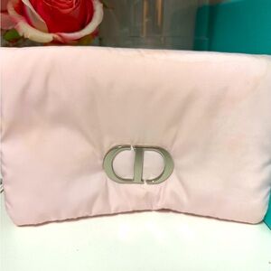Christian Dior puffer cosmetic bag